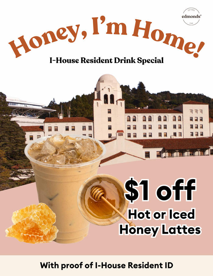 Honey latte special $1 off