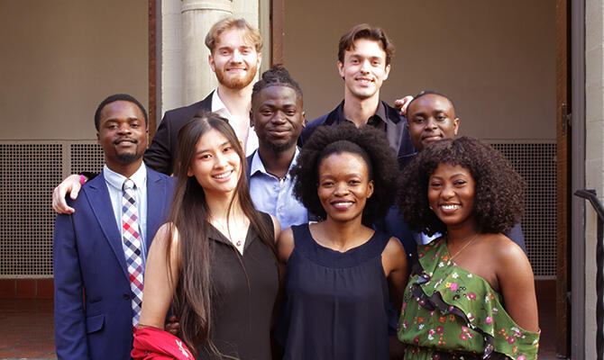 Scholars at I-House