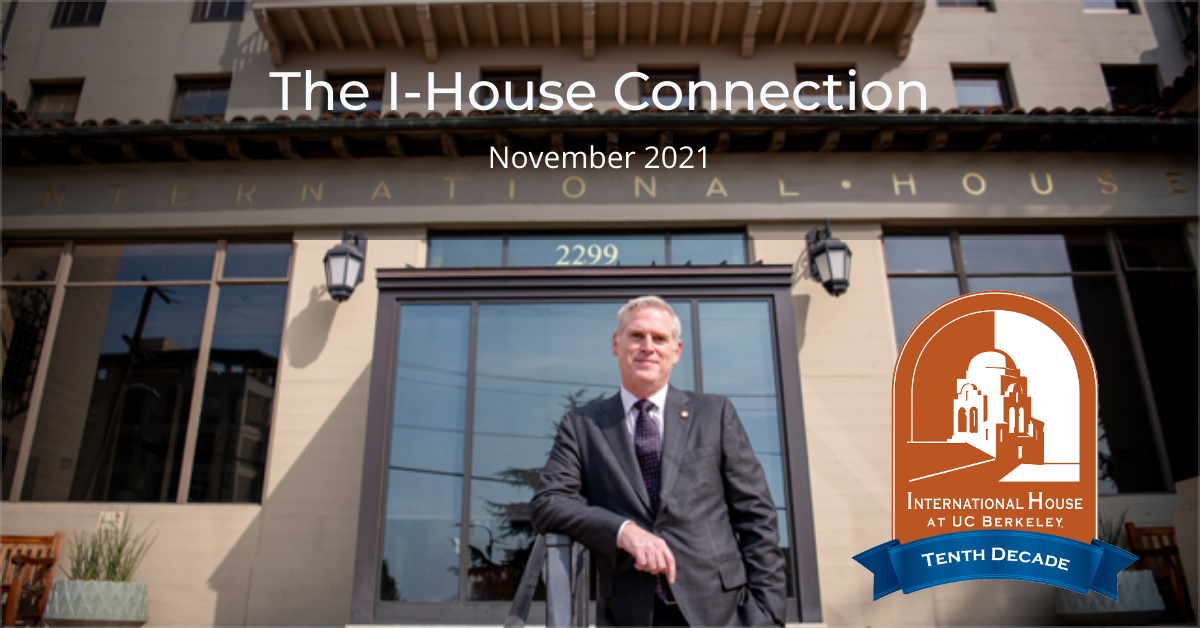 I-House Connection November 2021: Shaun Carver, I-House Executive Director