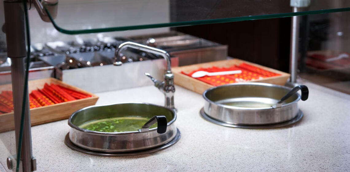 The Kettle features a variety of international soups and stews