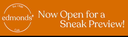 edmonds cafe now open banner