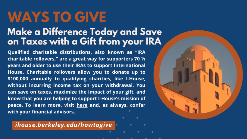 Giving from your IRA