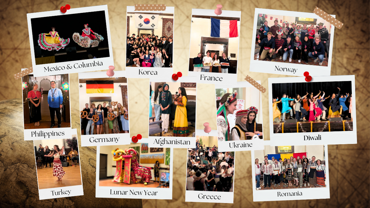 Collage of cultural events that residents attended this year