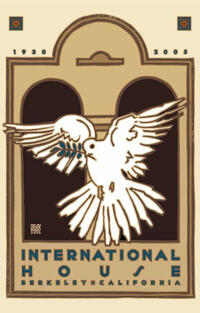 International House 75th Anniversary Goines Poster