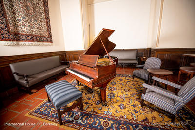 Grand Piano in the I-House Great Hall